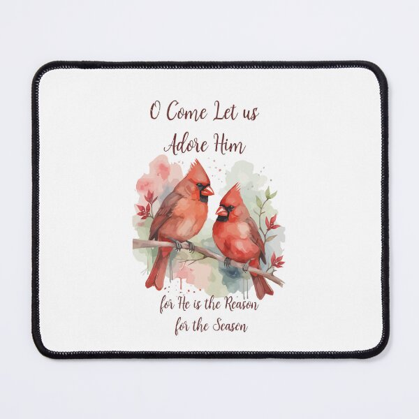 Item preview, Christmas Red Cardinal Jesus Reason for Season designed and sold by countrymouse.