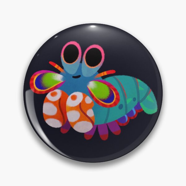 Item preview, Camarón mantis - oscuro designed and sold by pikaole.