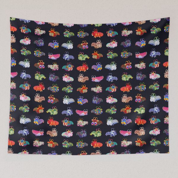 Item preview, Mantis shrimp - dark designed and sold by pikaole.