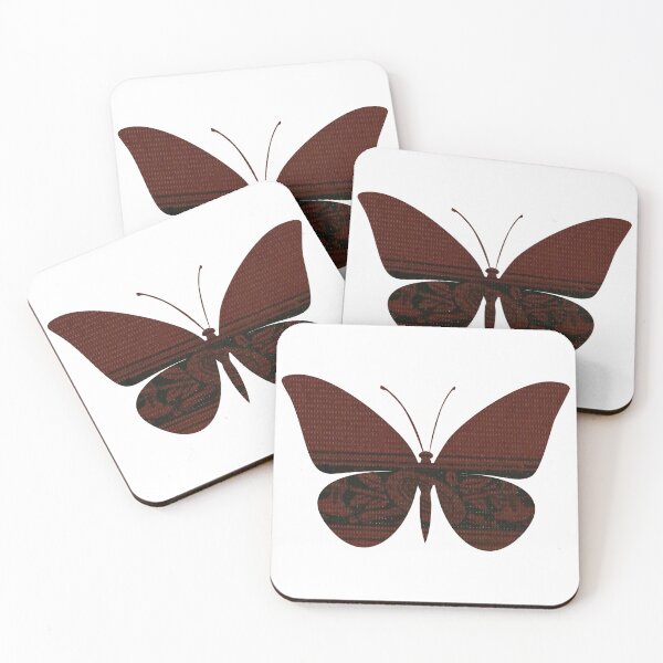 Item preview, A red ornament butterfly designed and sold by LiviaPenroseDesigns.