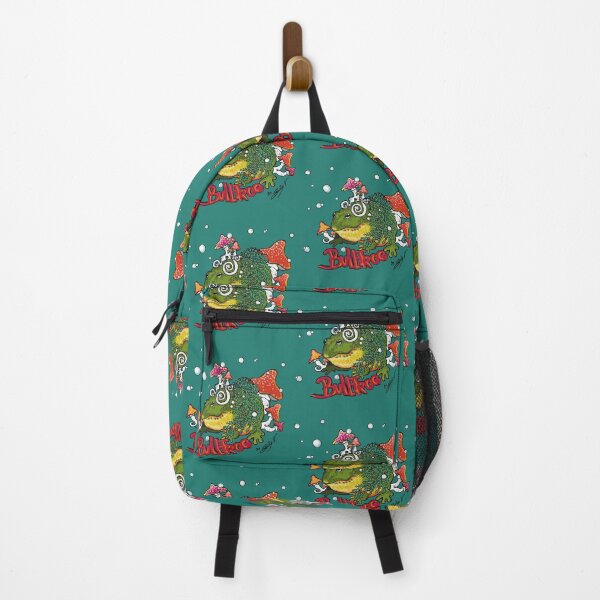 Item preview, dreamy Bullfrog sitting in the ferns with mushrooms designed and sold by Lemnisc8te.