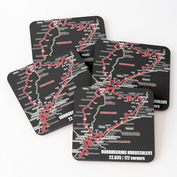 Item preview, Nürburgring Nordschleife - Germany Track Map Photographic Print funny Gifts designed and sold by RyanTee-Awesome.