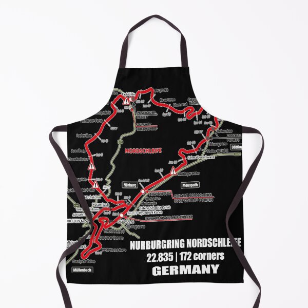 Item preview, Nürburgring Nordschleife - Germany Track Map Photographic Print funny Gifts designed and sold by RyanTee-Awesome.