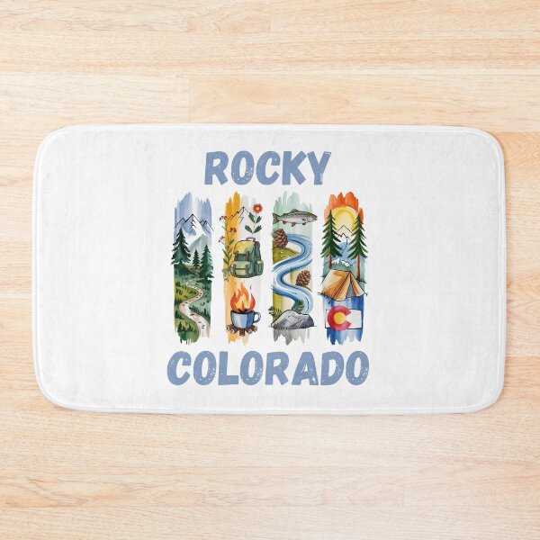 Item preview, Rocky Colorado – mountain state pride & adventure design designed and sold by CleanDecor.