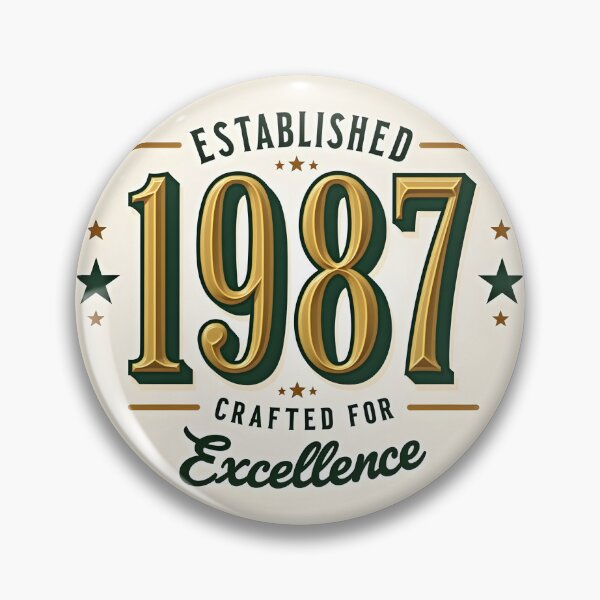 Item preview, Established 1987 - Crafted for Excellence Design designed and sold by Nene's design.