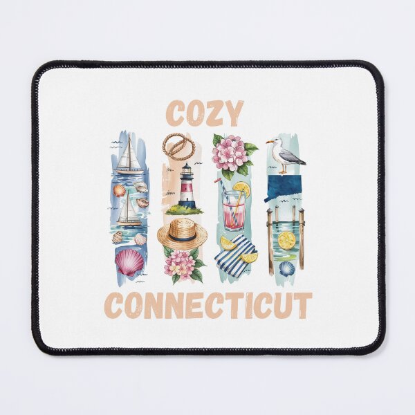 Item preview, Cozy Connecticut – New England state pride & home design designed and sold by CleanDecor.