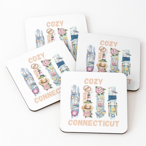 Item preview, Cozy Connecticut – New England state pride & home design designed and sold by CleanDecor.