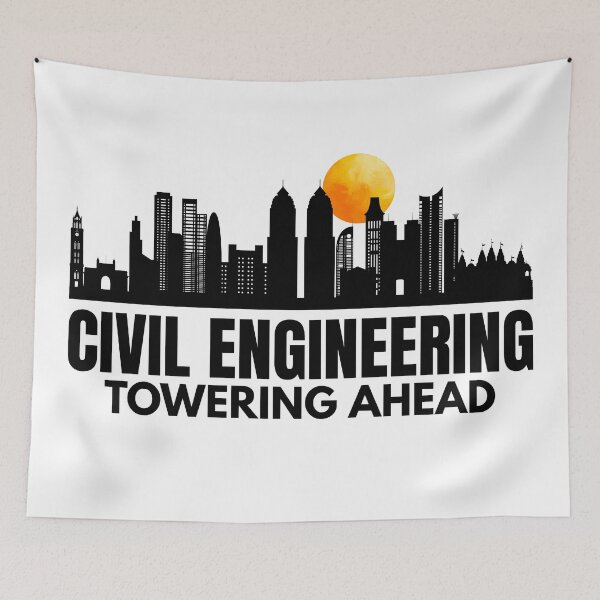Item preview, Civil Engineering - Towering Ahead. designed and sold by MPC-Mince-Pies.