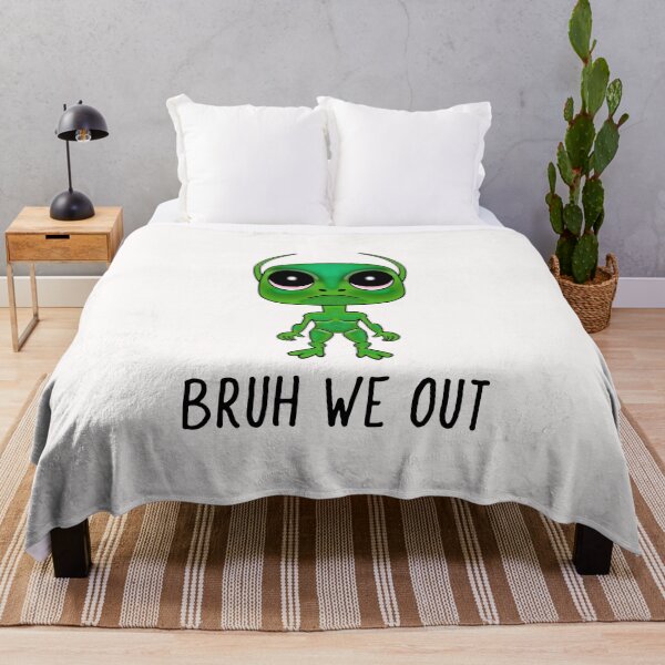 Item preview, Bruh We Out Meme Alien designed and sold by Sartoris Art.