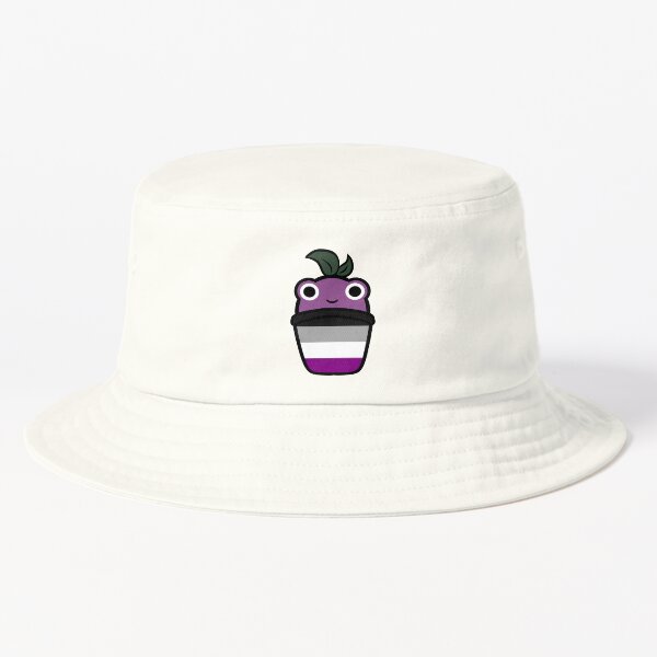 Item preview, Ace Pride Frosch Pflanze designed and sold by LavenderSpaceOddity.
