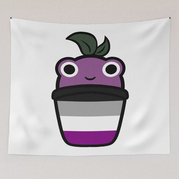 Item preview, Kopie von Pan Pride Frog Plant designed and sold by LavenderSpaceOddity.