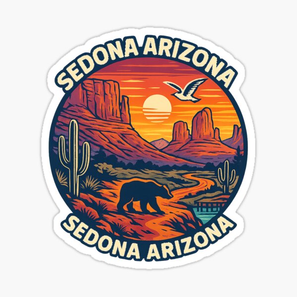 Item preview, Sedona Arizona designed and sold by Fun Travel Art.