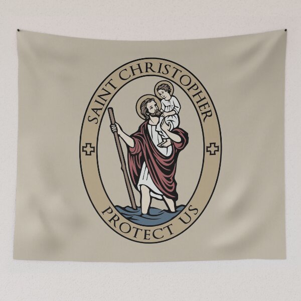 Item preview, Saint Christopher Bearer of Christ designed and sold by Beltschazar.