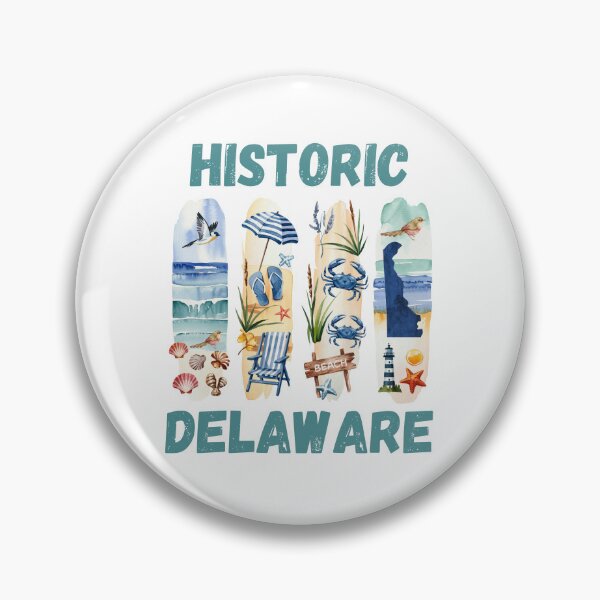 Item preview, Historic Delaware – first state pride & heritage design designed and sold by CleanDecor.