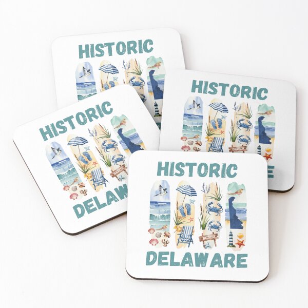 Item preview, Historic Delaware – first state pride & heritage design designed and sold by CleanDecor.