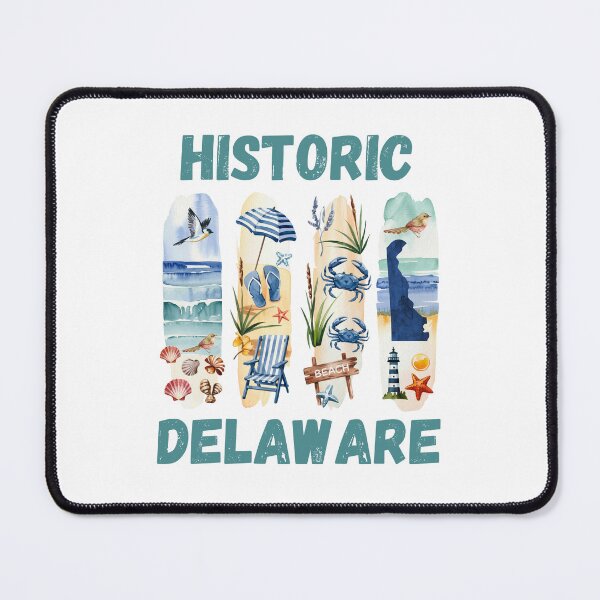 Item preview, Historic Delaware – first state pride & heritage design designed and sold by CleanDecor.