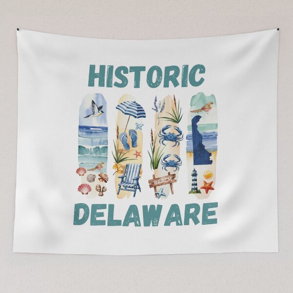 Item preview, Historic Delaware – first state pride & heritage design designed and sold by CleanDecor.
