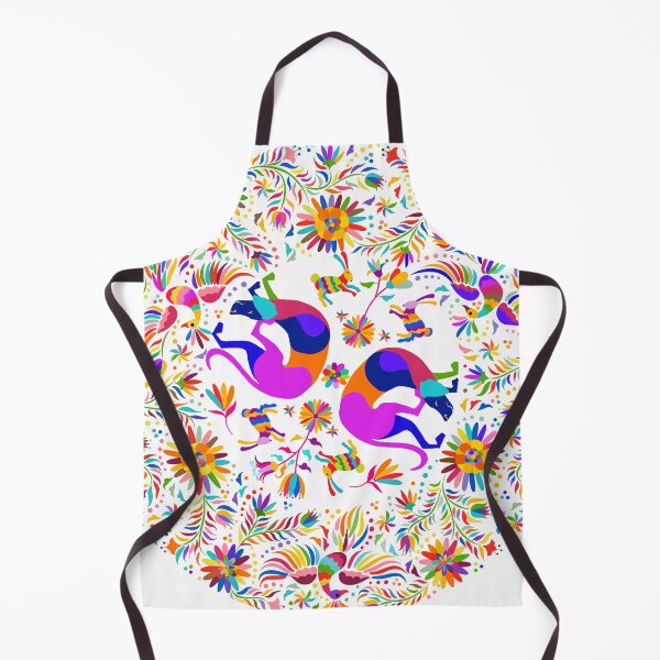 Item preview, Weimaraners, Birds, Rabbits and Floral Circle Otomi style pattern designed and sold by bluweim.