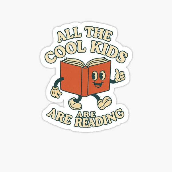 Item preview, All The Cool Kids Are Reading  designed and sold by OhNoItsApril .