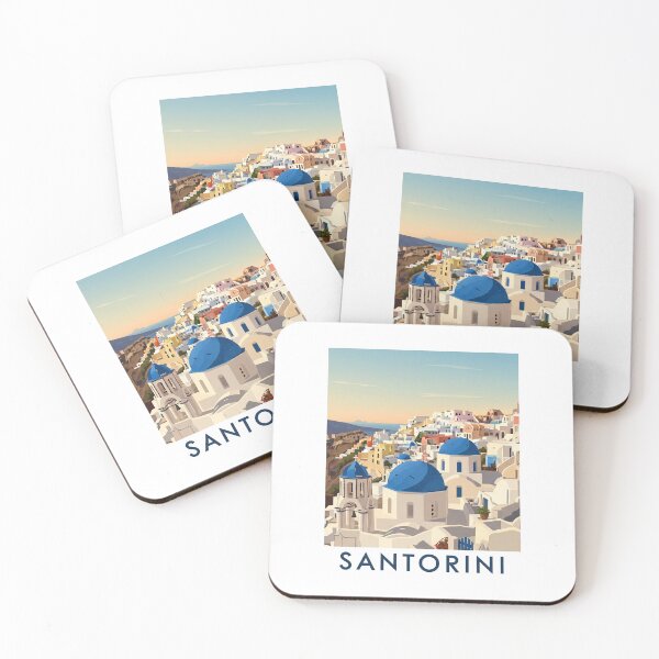 Item preview, Greece - Santorini (Country Collection) designed and sold by HeartbeatPrint.