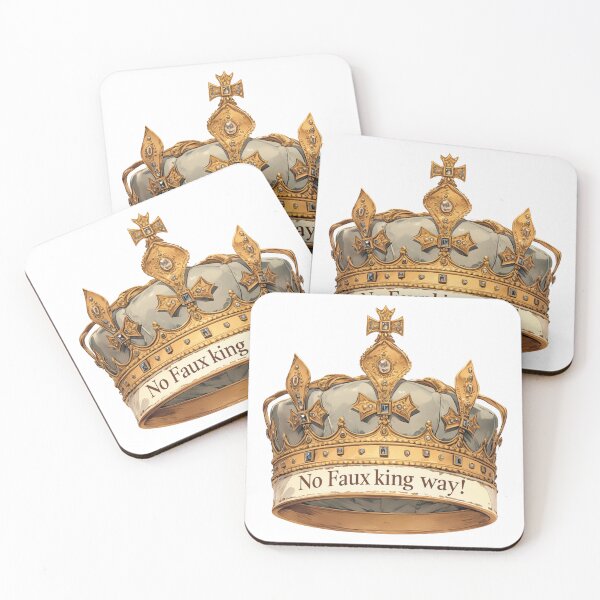Item preview, No faux king way designed and sold by MendaciousMina.