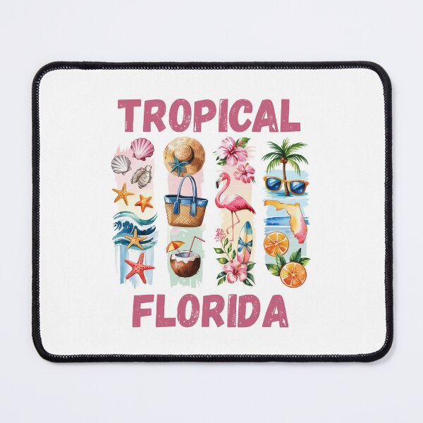 Item preview, Tropical Florida – sunshine state & beach vibes design designed and sold by CleanDecor.