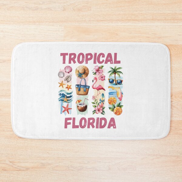 Item preview, Tropical Florida – sunshine state & beach vibes design designed and sold by CleanDecor.