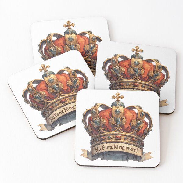 Item preview, No faux king way designed and sold by MendaciousMina.