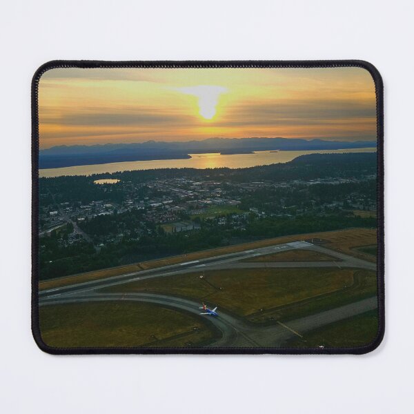 Item preview, Seattle International Airport at Sunset designed and sold by mk1tiger.