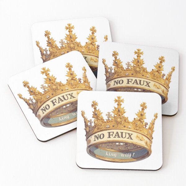 Item preview, No faux king way designed and sold by MendaciousMina.