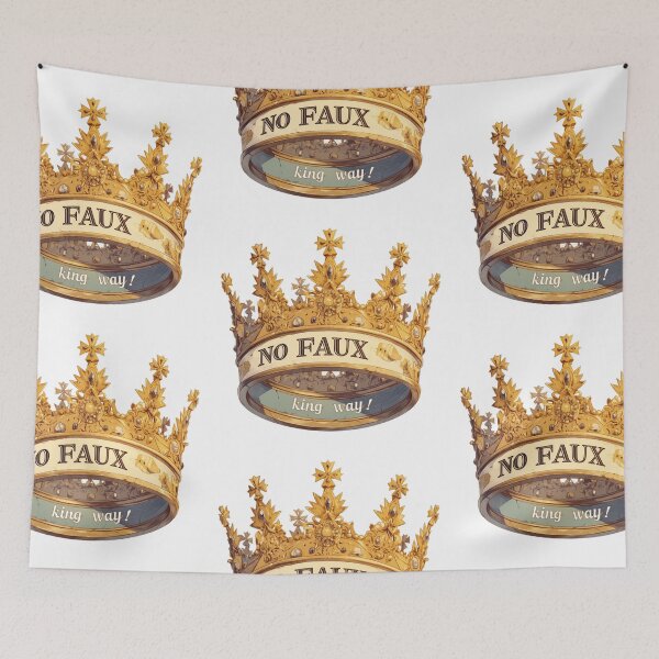 Item preview, No faux king way designed and sold by MendaciousMina.