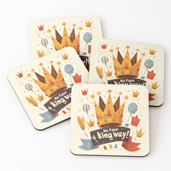 Item preview, No faux king way designed and sold by MendaciousMina.