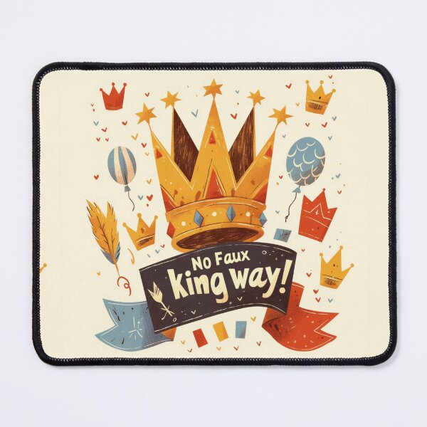 Item preview, No faux king way designed and sold by MendaciousMina.