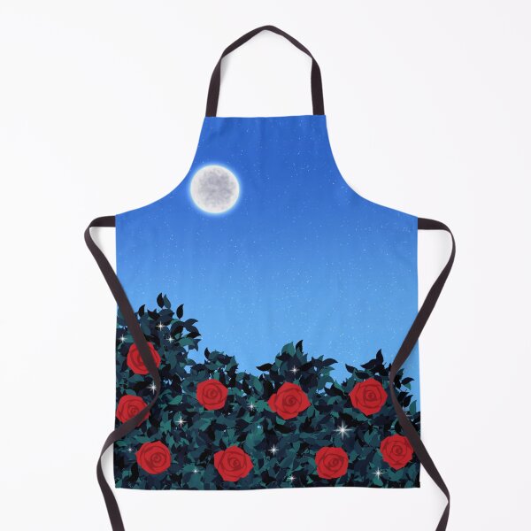 Item preview, Sparkly rose bush under the moon designed and sold by hseart.