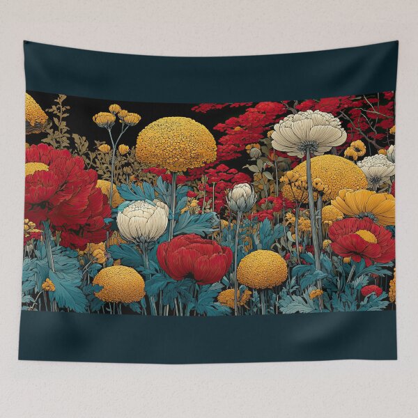 Item preview, MIDNIGHT GARDEN SYMPHONY designed and sold by ArtbyRolleen.