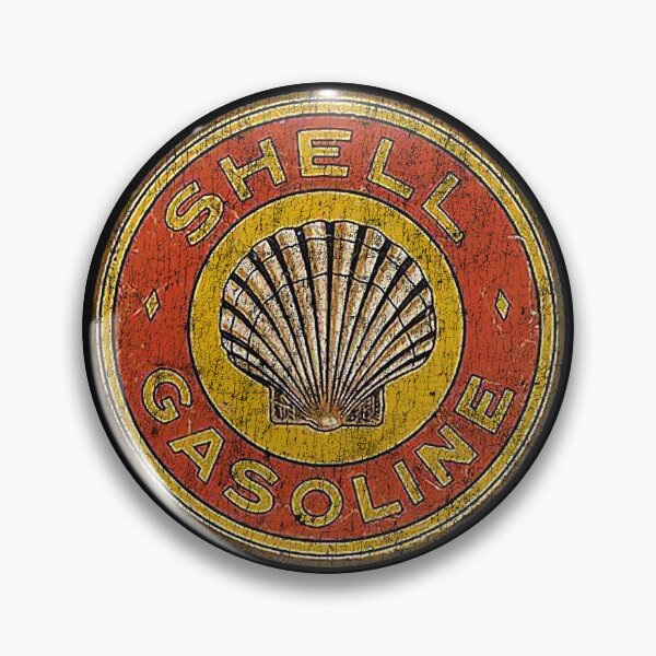 Item preview, Vintage Oyster Shell Gasoline designed and sold by unfamouzzz.