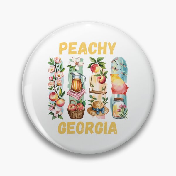 Item preview, Peachy Georgia – sweet southern state & peach design designed and sold by CleanDecor.