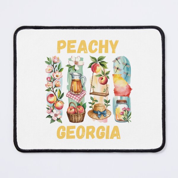 Item preview, Peachy Georgia – sweet southern state & peach design designed and sold by CleanDecor.