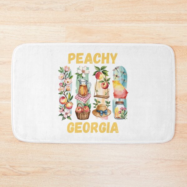 Item preview, Peachy Georgia – sweet southern state & peach design designed and sold by CleanDecor.