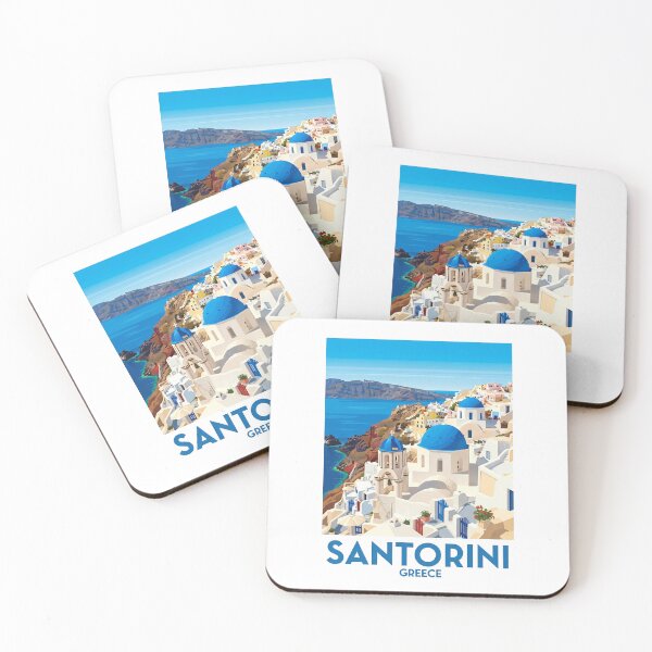 Item preview, Greece - Santorini (Country Collection) designed and sold by HeartbeatPrint.