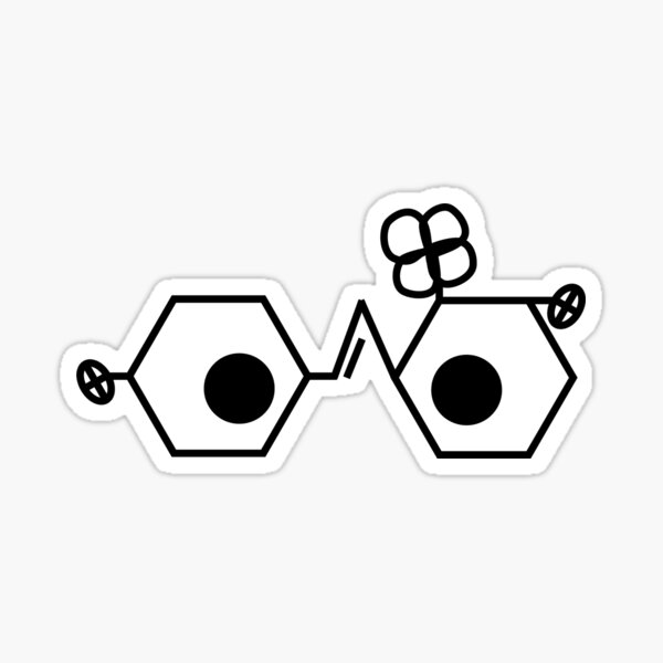 Item preview, Hydrangeic Acid – Cute Chemistry Face designed and sold by Lil' AI Pals.