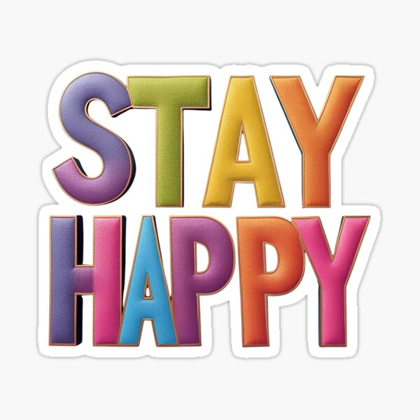 Item preview, Stay Happy  designed and sold by Marieanne06.