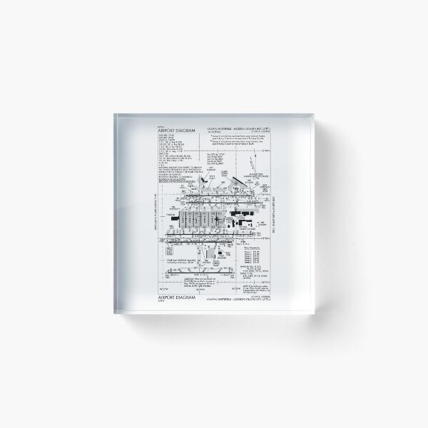 Item preview, ATL Airport Diagram designed and sold by mk1tiger.