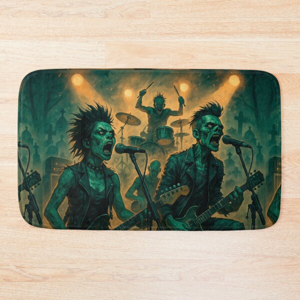 Item preview, Zombie Punk Rock: Grotesque Live Cemetery Band designed and sold by Alan Javier Cordoba Espinosa.