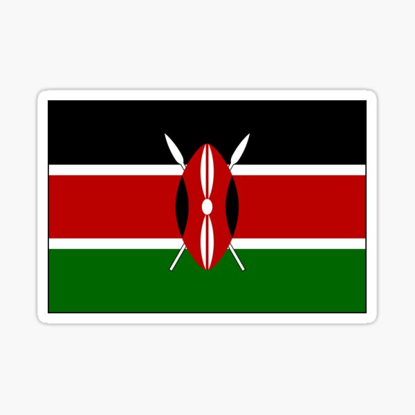 Item preview, Cadeaux, autocollants et produits KENYA designed and sold by mpodger.