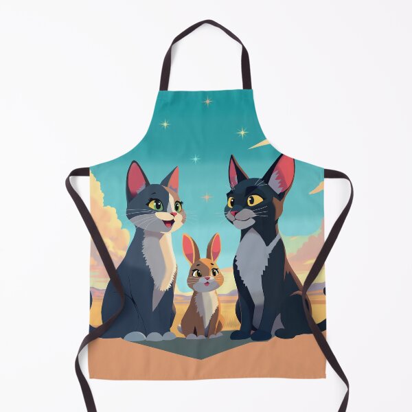 Item preview, Cosmic Trio: Cat, Rabbit, Panther - Cosmic T-shirt designed and sold by Felia001.