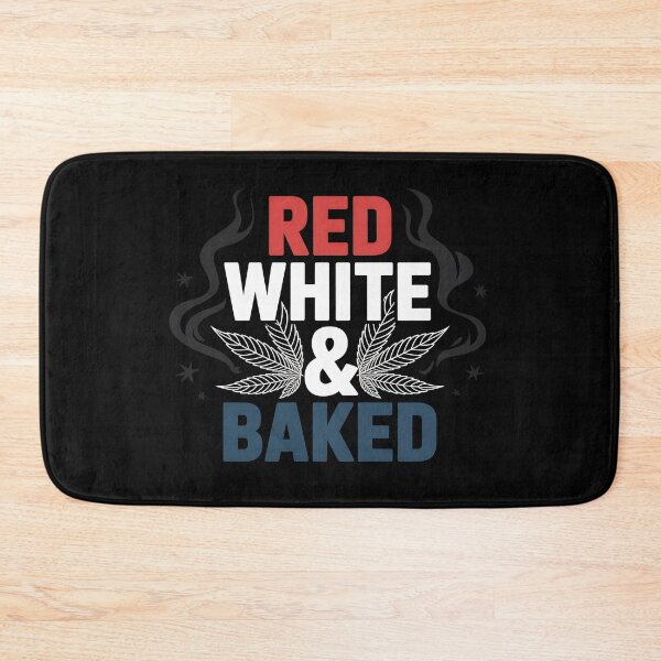 Artikelvorschau, Red White And Baked – Das perfekte Geschenk für Menschen, die einen entspannten Lebensstil lieben, Sinn für Humor haben und die Freiheit im echten amerikanischen Stil feiern. entworfen und verkauft von ZyziowskyArt.