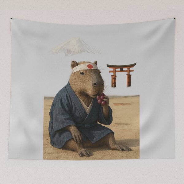 Item preview, Japanese Capybara designed and sold by Capybarastore_77.