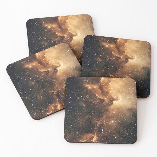 Item preview, colorful handmade unique celestial  carina nebula design designed and sold by NivyasArtistry.