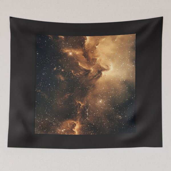 Item preview, colorful handmade unique celestial  carina nebula design designed and sold by NivyasArtistry.